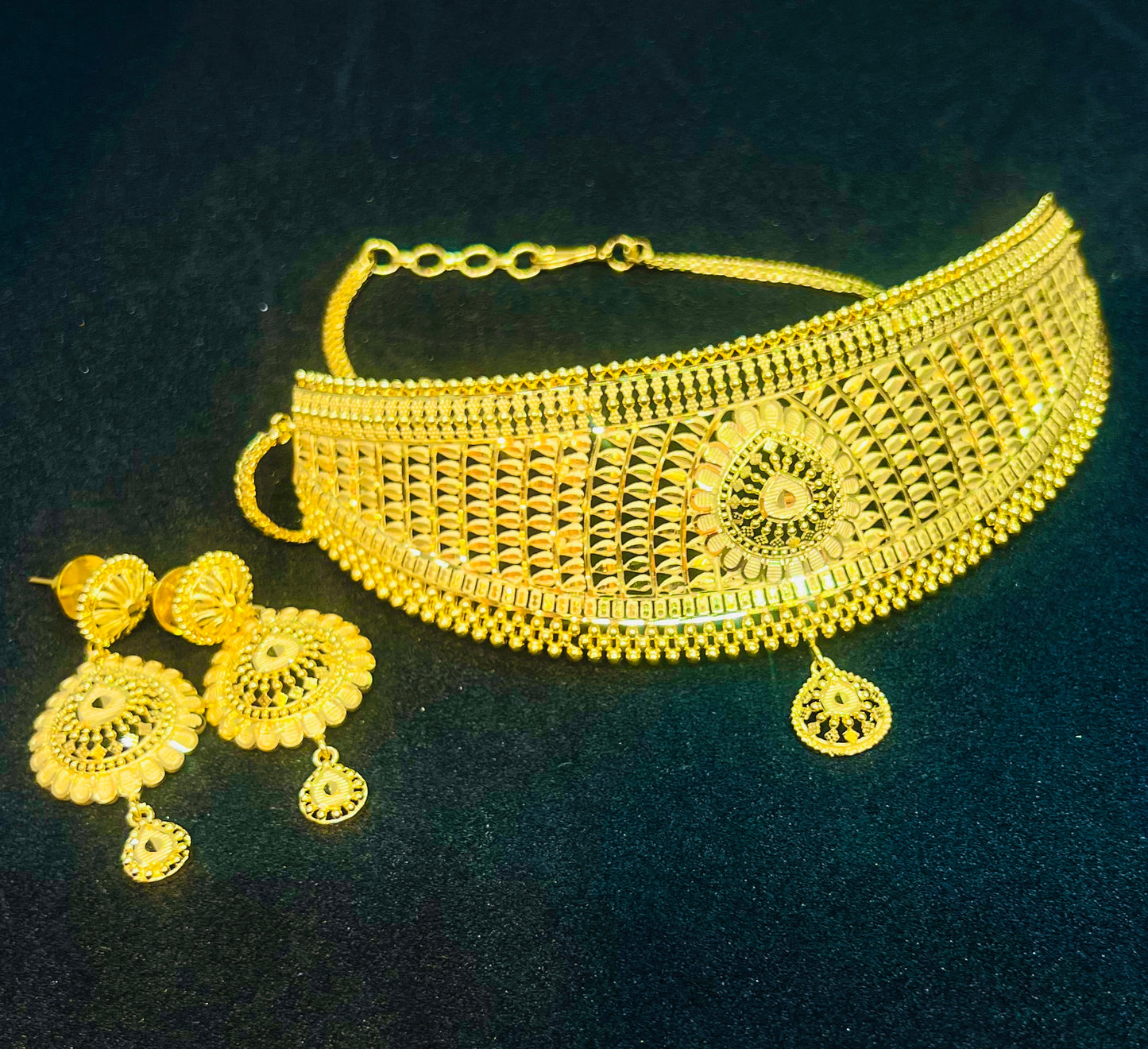 Premium Chokher Necklace – Elegant Design | Traditional Jewellery