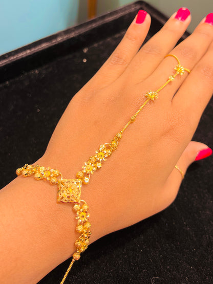 22k Gold Polish Party Wear Ratan Chur