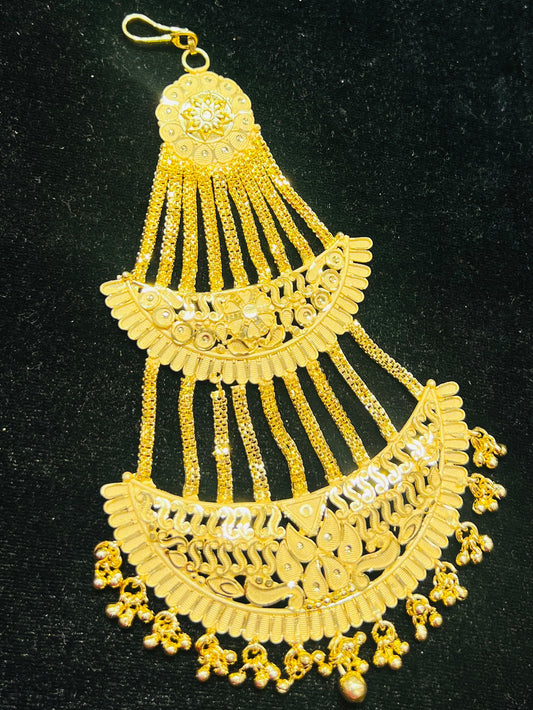 Gold Plated Jhapta – Traditional Style