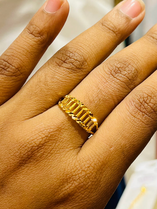 Gold Polish Ring – Party & Festive Collection