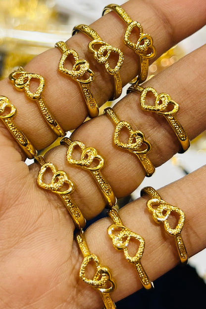 Elegant Gold Polish Ring – Affordable Luxury