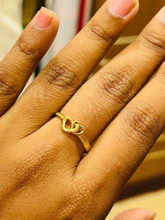 Elegant Gold Polish Ring – Affordable Luxury