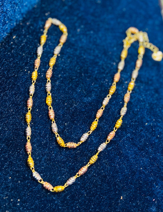 Luxury Rodium Ball Chain – Modern Everyday Wear