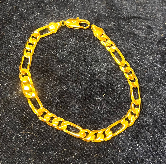 Luxury Gold Plated Rodium Bracelet | Modern Style