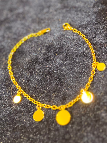 Gold Plated Bracelet | High-Shine Collection