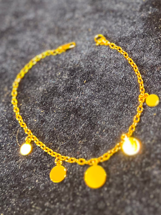 Gold Plated Bracelet | High-Shine Collection