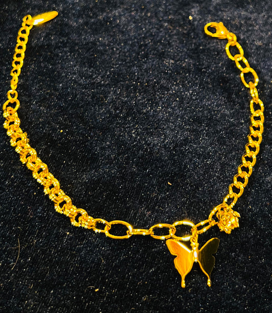 Luxury Gold Plated  Bracelet | Modern Style