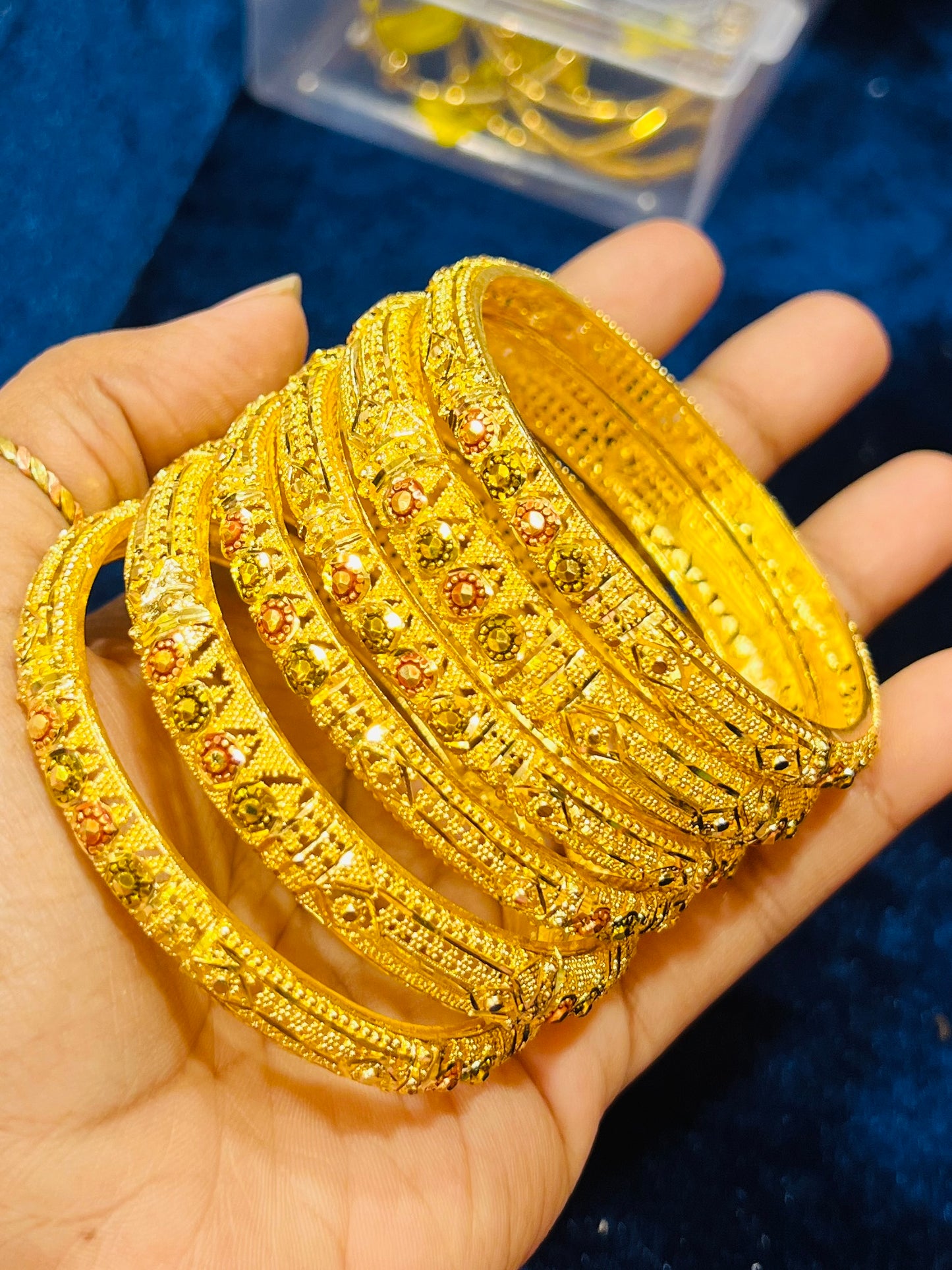 Luxury Bridal Churis – Exquisite Gold-Plated Wedding Bangles