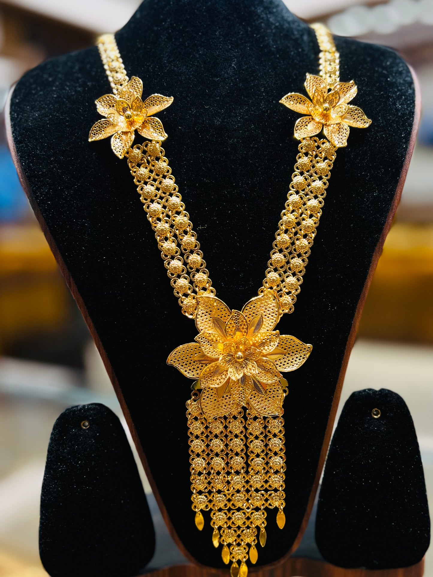 Premium Gold Plated MOP Chain – Party Wear Special