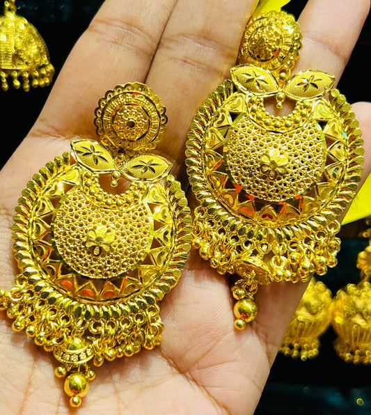 Heavy Bridal Floral Jhumka | Royal Wedding Collection Mirpur Jewelry City