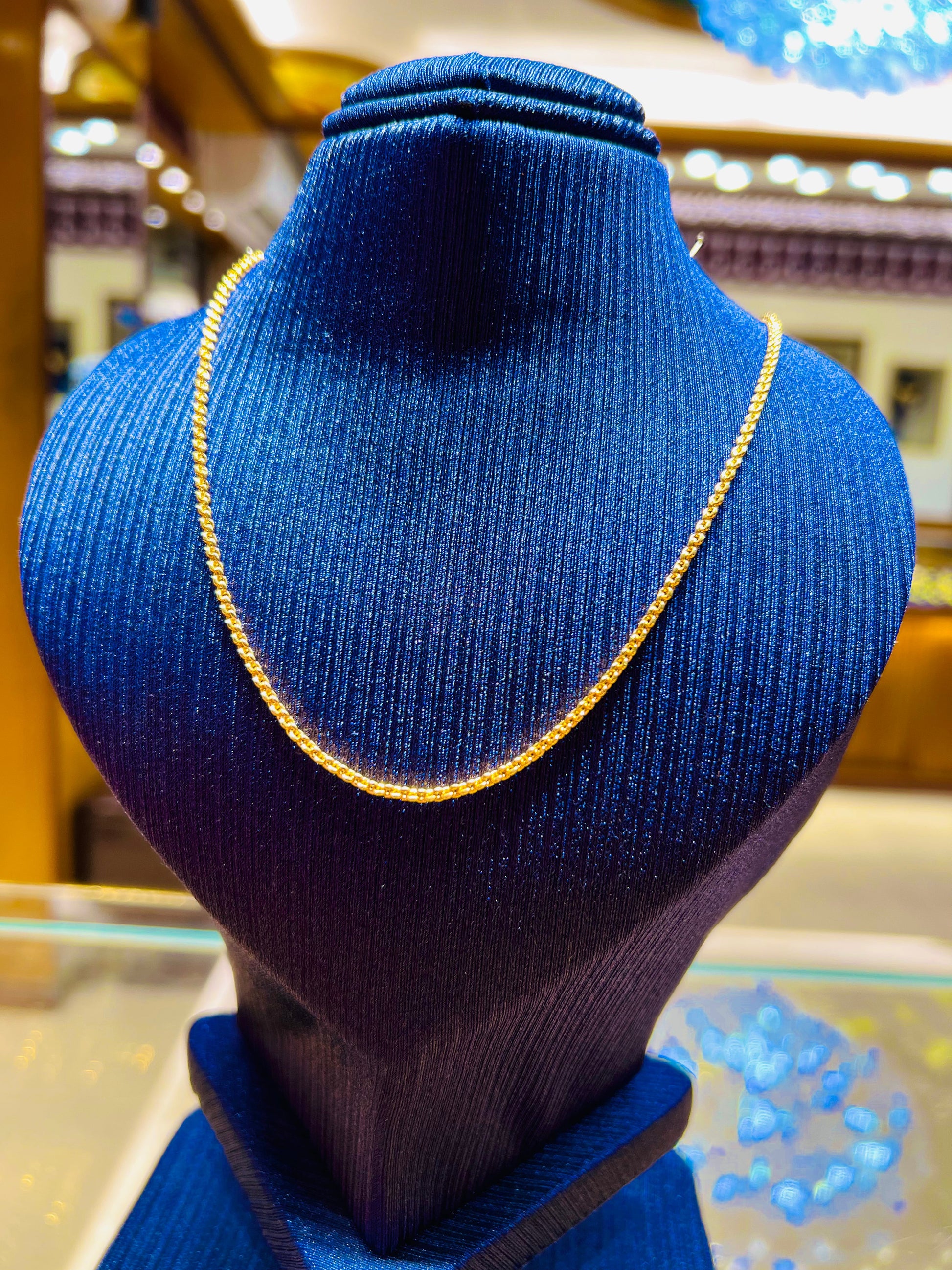 Gold Plated Contemporary Simple Chain for Women Mirpur Jewelry City