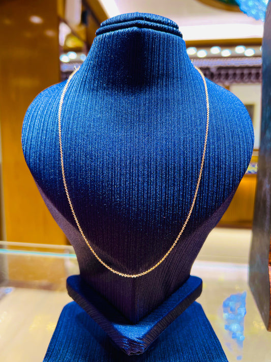Gold Plated Urban Style Simple Chain for Women Mirpur Jewelry City