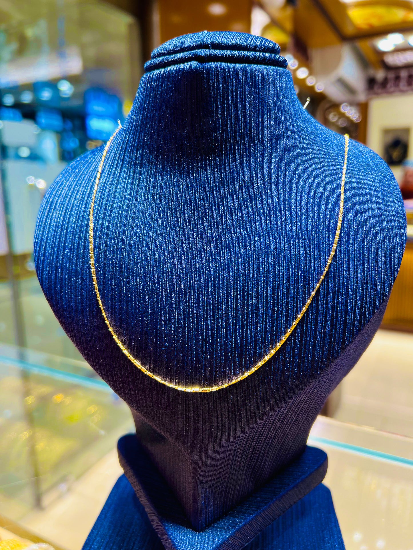 Gold Plated Ethnic Wear Simple Chain Mirpur Jewelry City