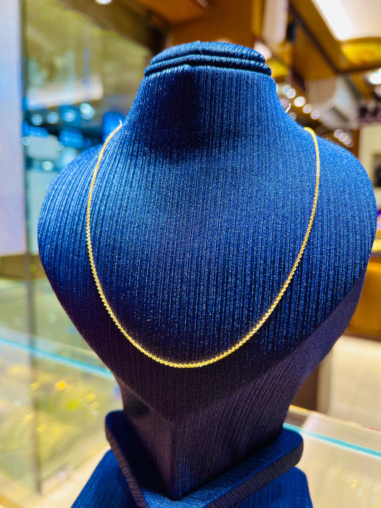 Gold Plated Premium Traditional Simple Chain Mirpur Jewelry City