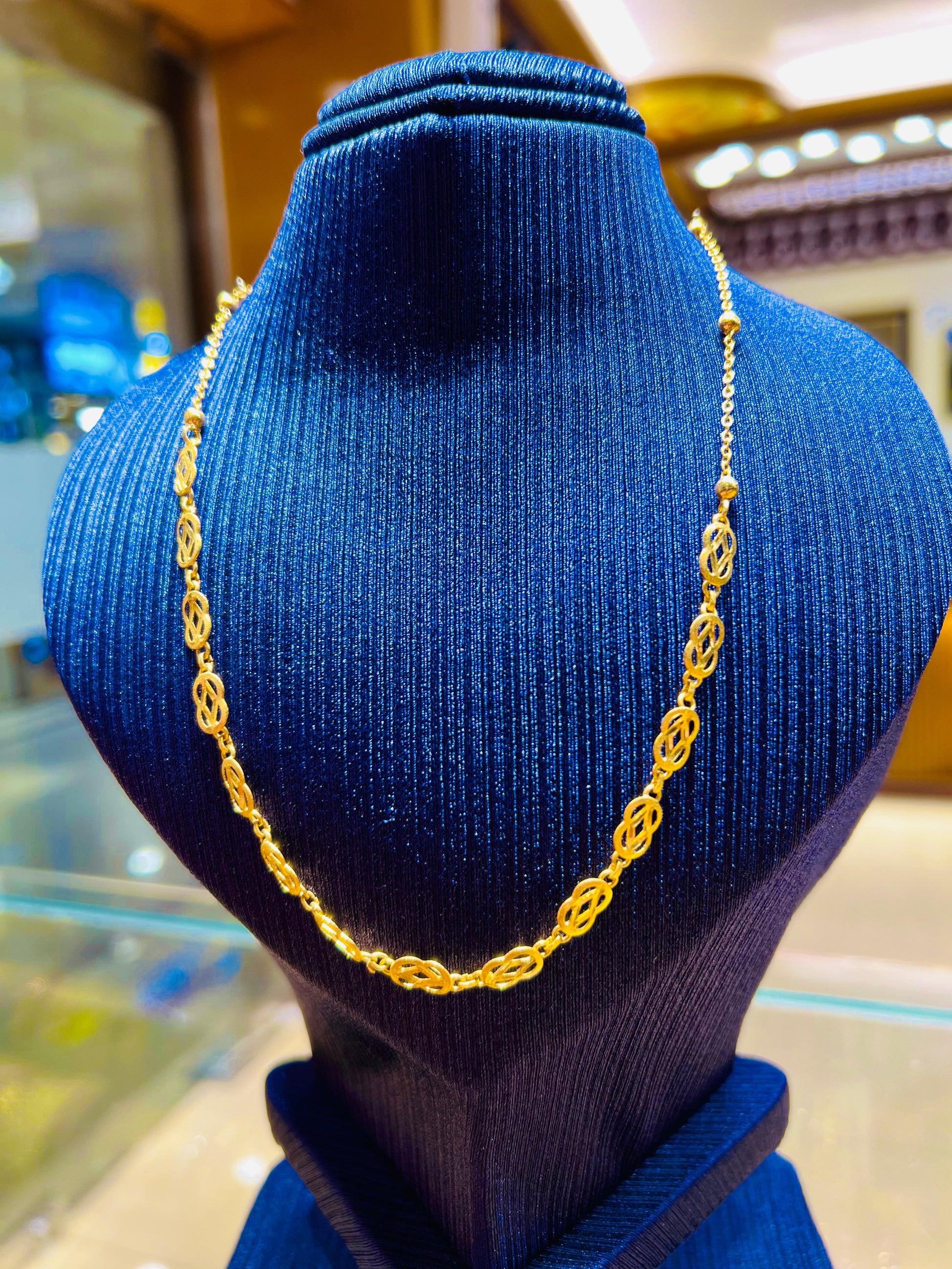 Gold Plated Fine Craftsmanship Simple Chain Mirpur Jewelry City