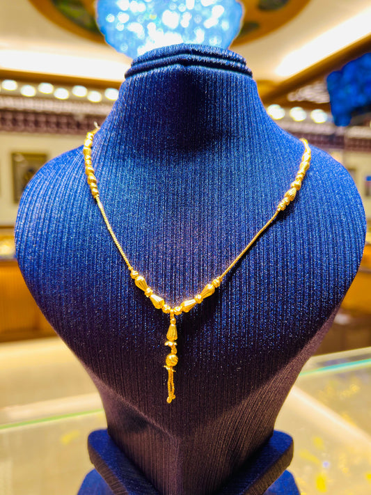 Gold Plated Sleek Link Simple Chain Mirpur Jewelry City
