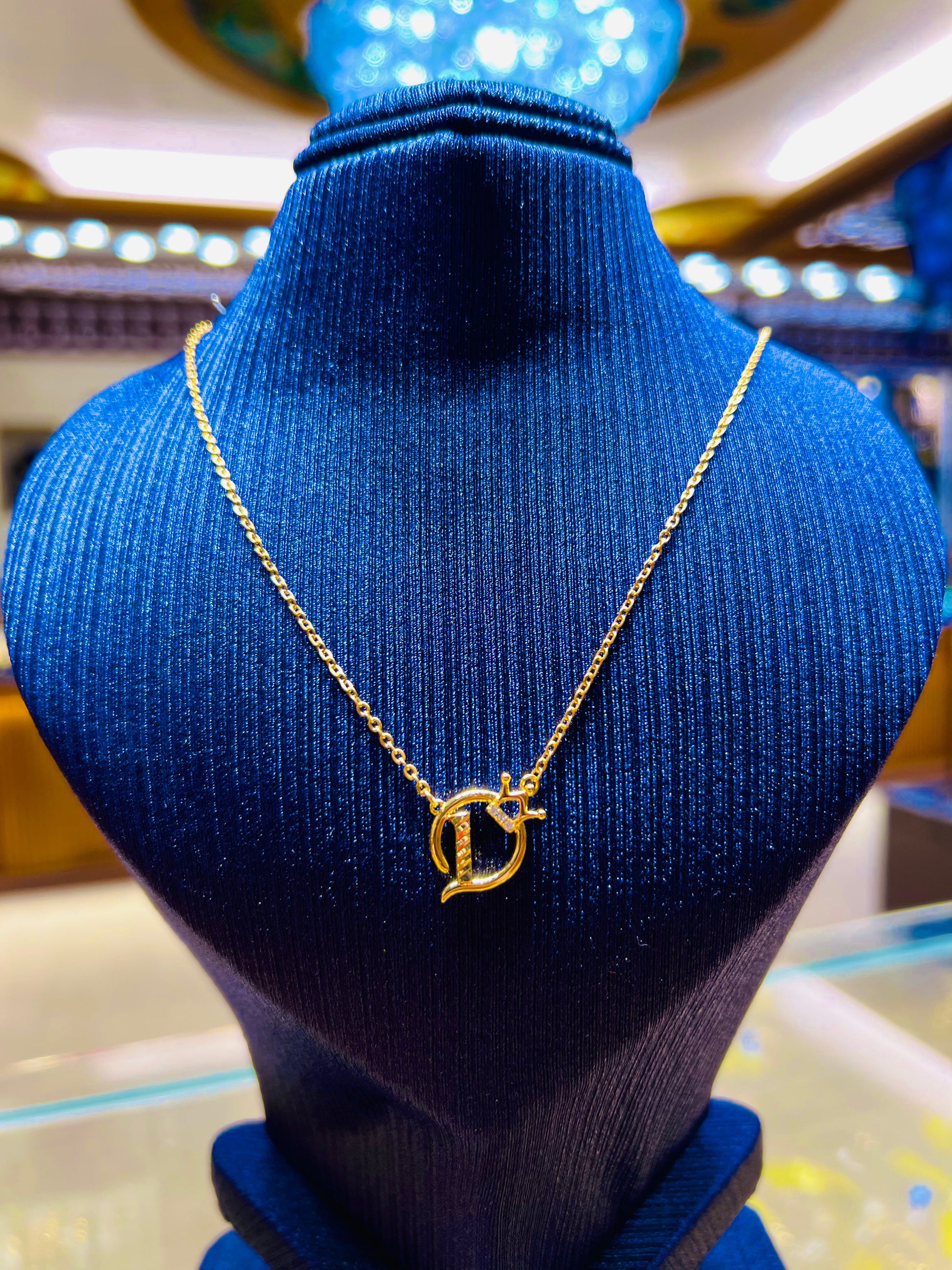 Gold Plated Simple Glossy Finish Chain Mirpur Jewelry City