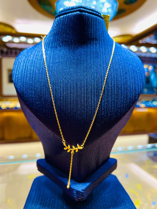 Gold Plated Pocket-Friendly Simple Neck Chain Mirpur Jewelry City