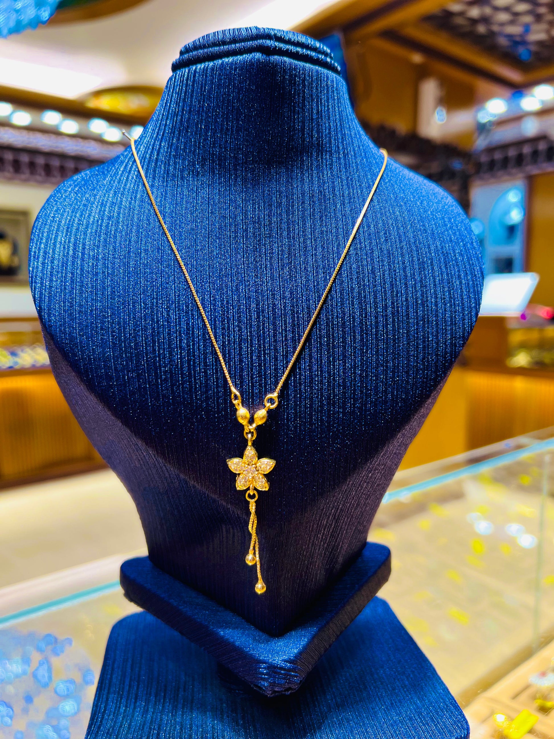 Gold Plated Versatile All-Occasion Simple Chain Mirpur Jewelry City