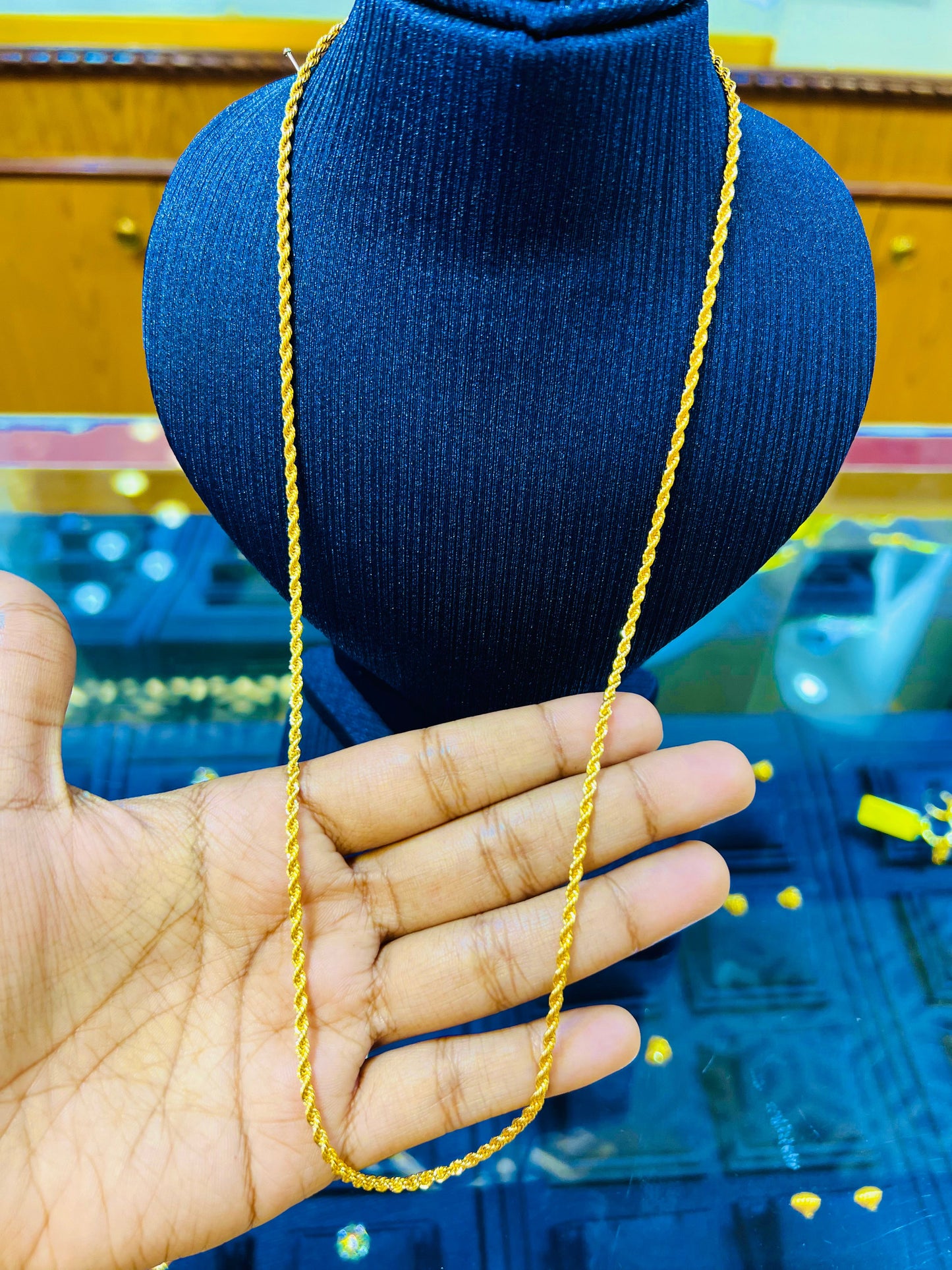 Gold Plated Budget-Friendly Simple Chain for Women Mirpur Jewelry City