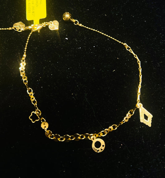 Premium Gold Plated Daily Wear Payel Set for Ladies Mirpur Jewelry City