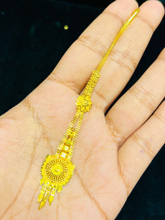 Festive Wear Gold Plated Tikli Mirpur Jewelry City