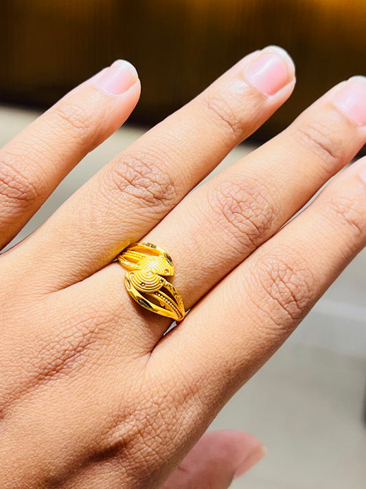 Luxury Gold Plated Ring 💫 | Classy & Elegant Daily Wear
