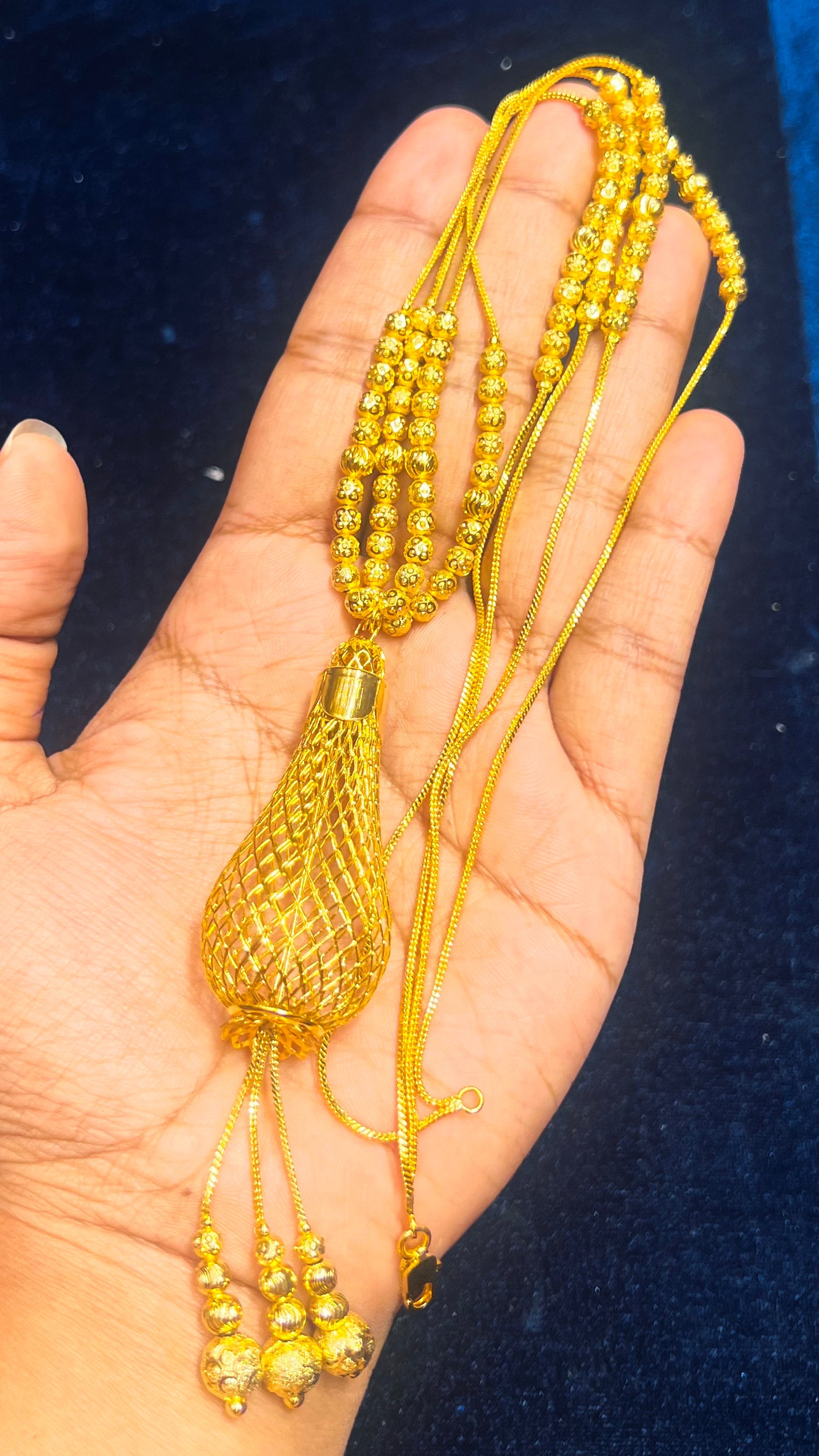 Gold Plated Mop Chain – Traditional Daily Wear Mirpur Jewelry City