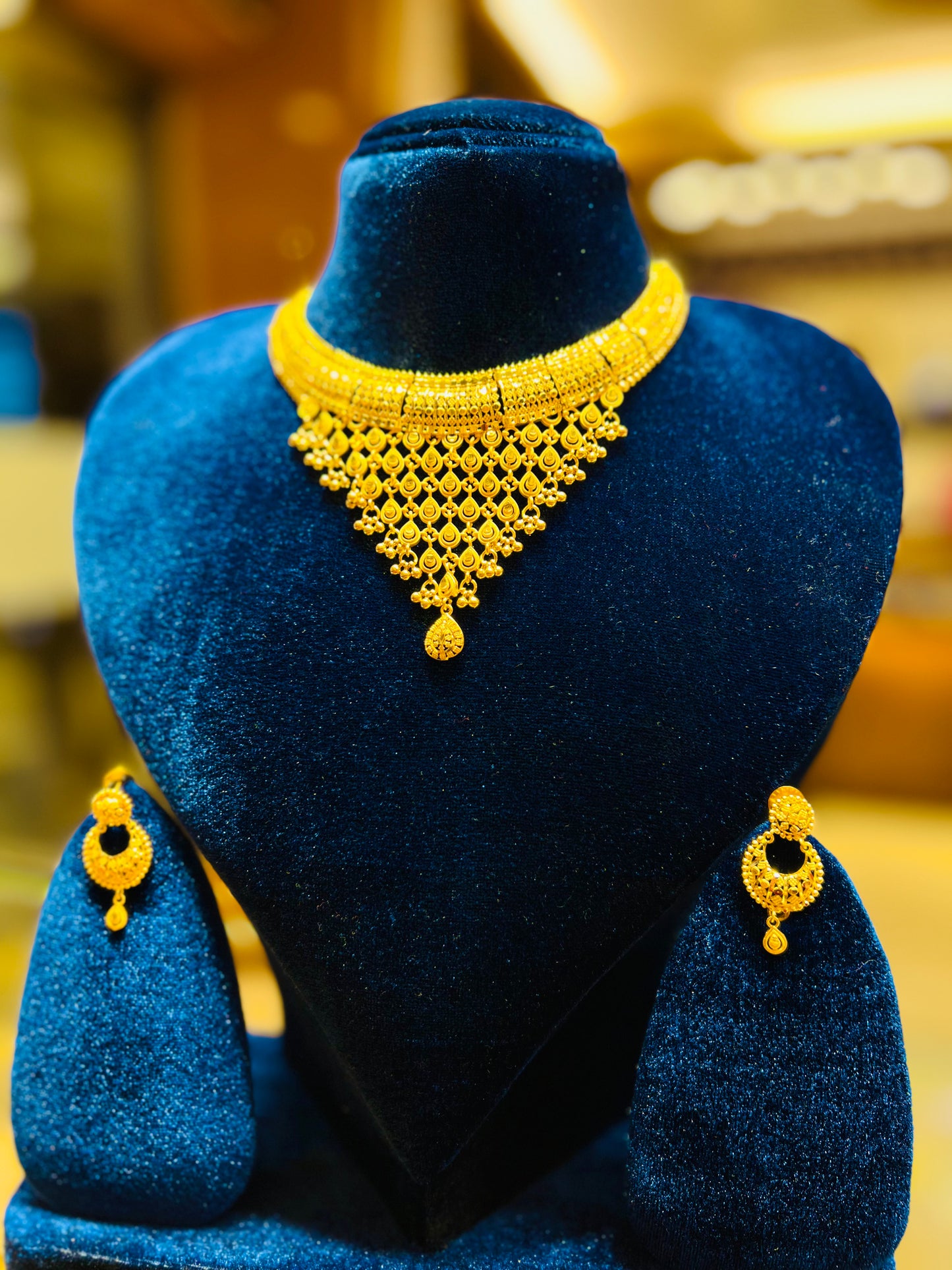 Grand Gold Polish Necklace – Wedding Special Edition