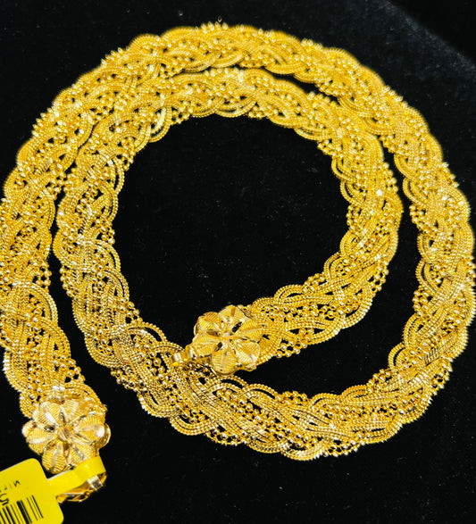 Dana Beni Chain 22k Gold Polish Mirpur Jewelry City