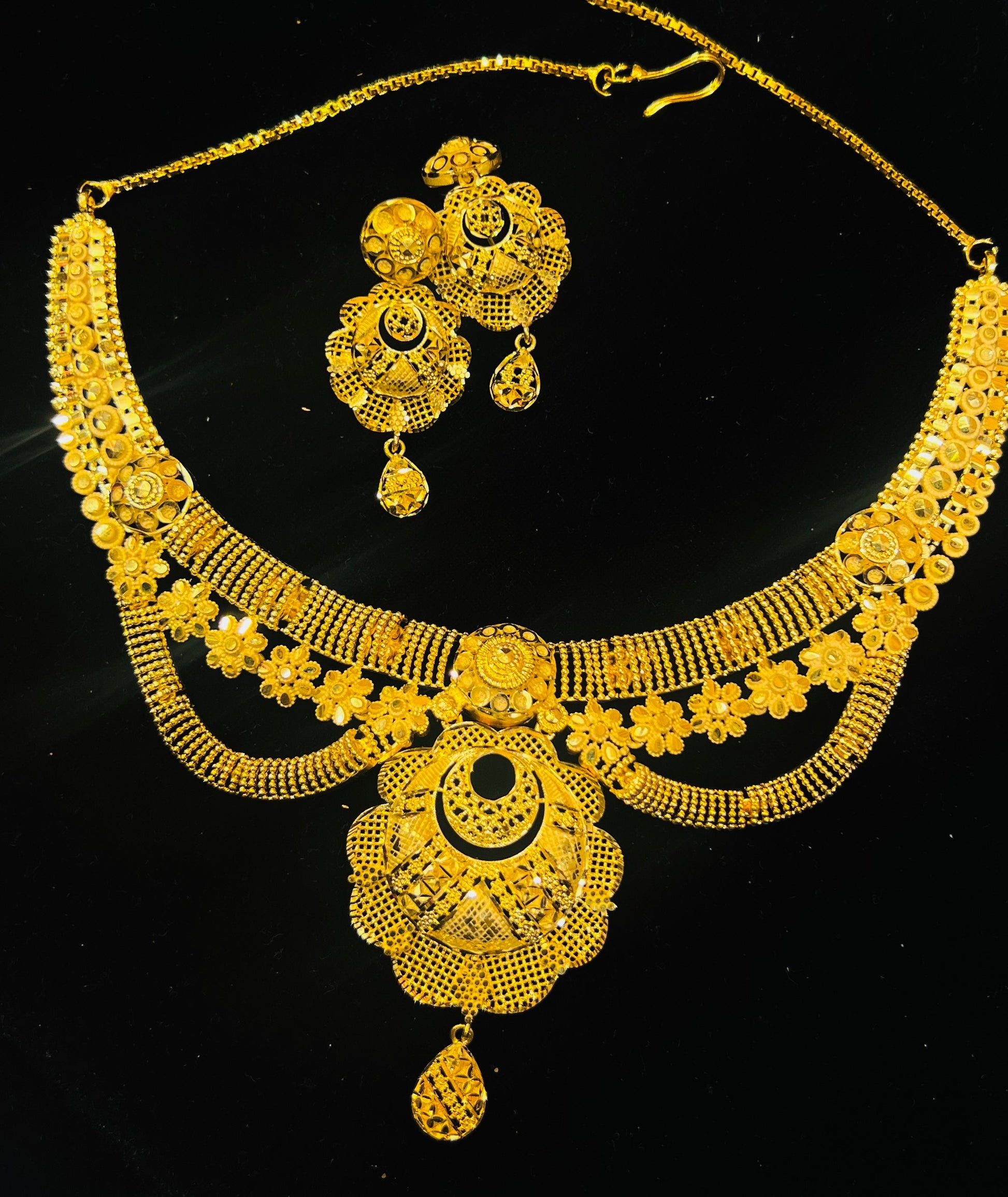 👑 Ethnic Bridal Necklace – Sparkling & Elegant Mirpur Jewelry City
