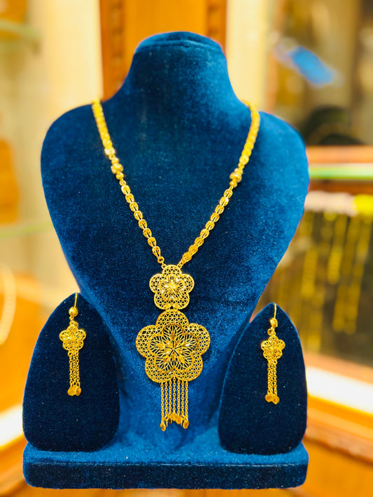 Gold Plated Festive Gift Mop Chain Mirpur Jewelry City