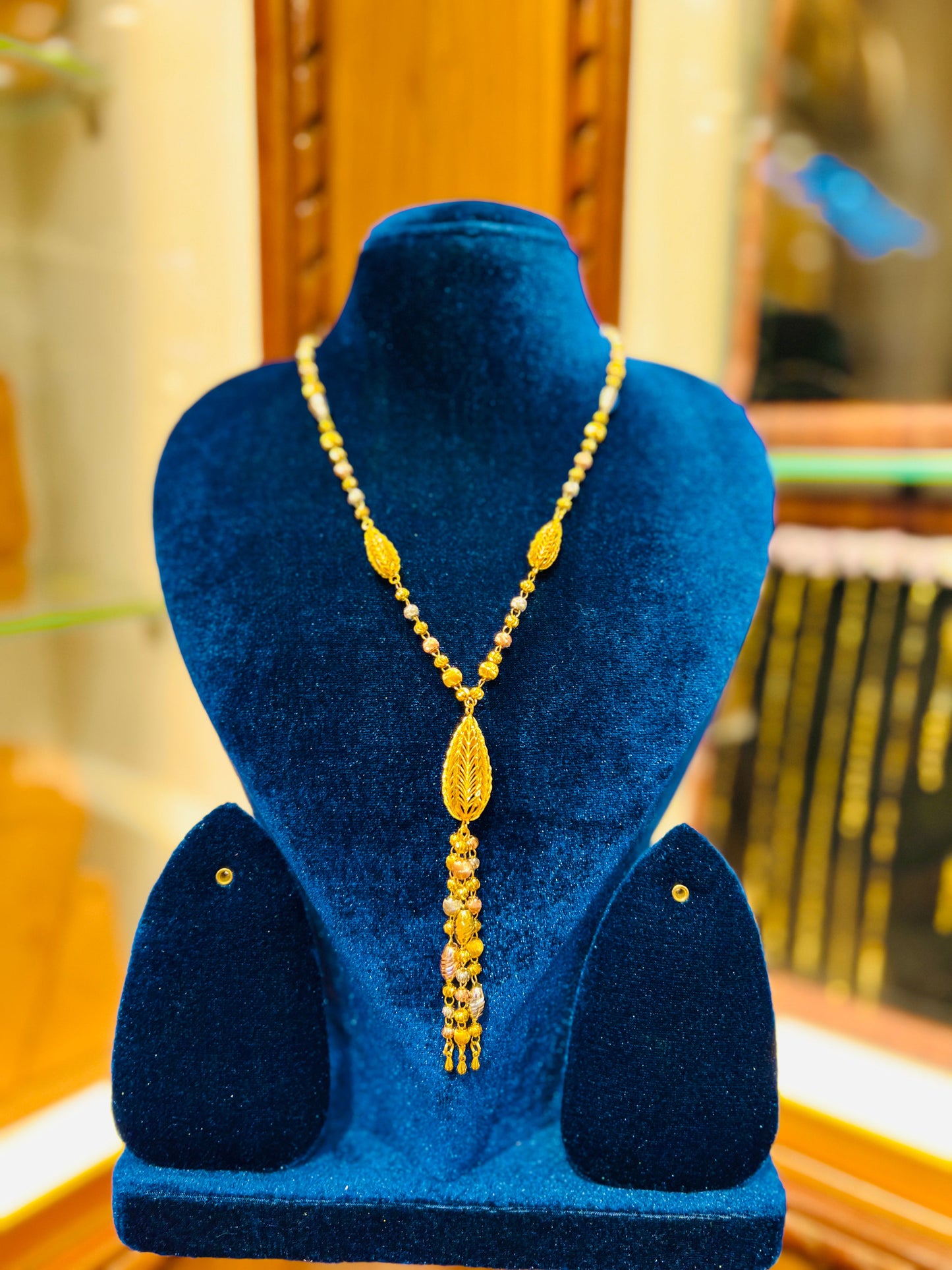 Gold Plated Everyday Wear Mop Chain Mirpur Jewelry City