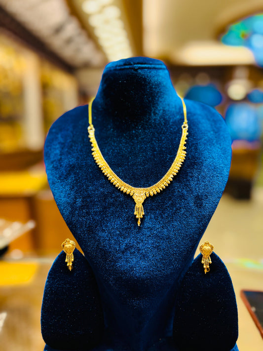 Gold Plated Festive Gift Mop Chain Mirpur Jewelry City