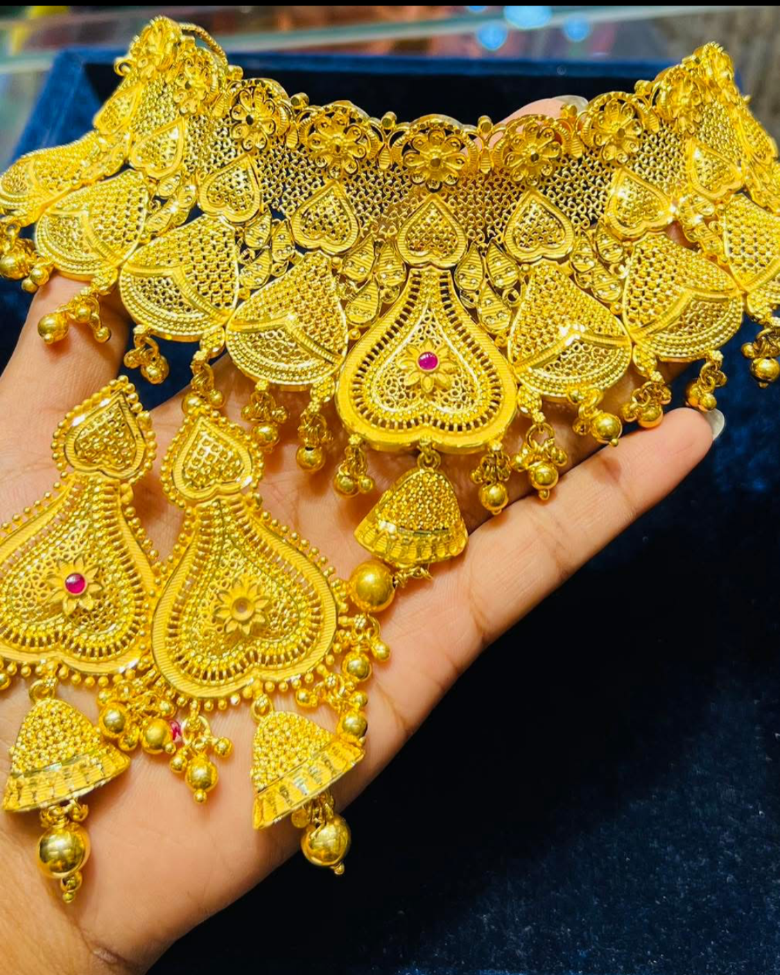 💖 Gemstone Pendant Necklace – A Blend of Fashion & Tradition Mirpur Jewelry City