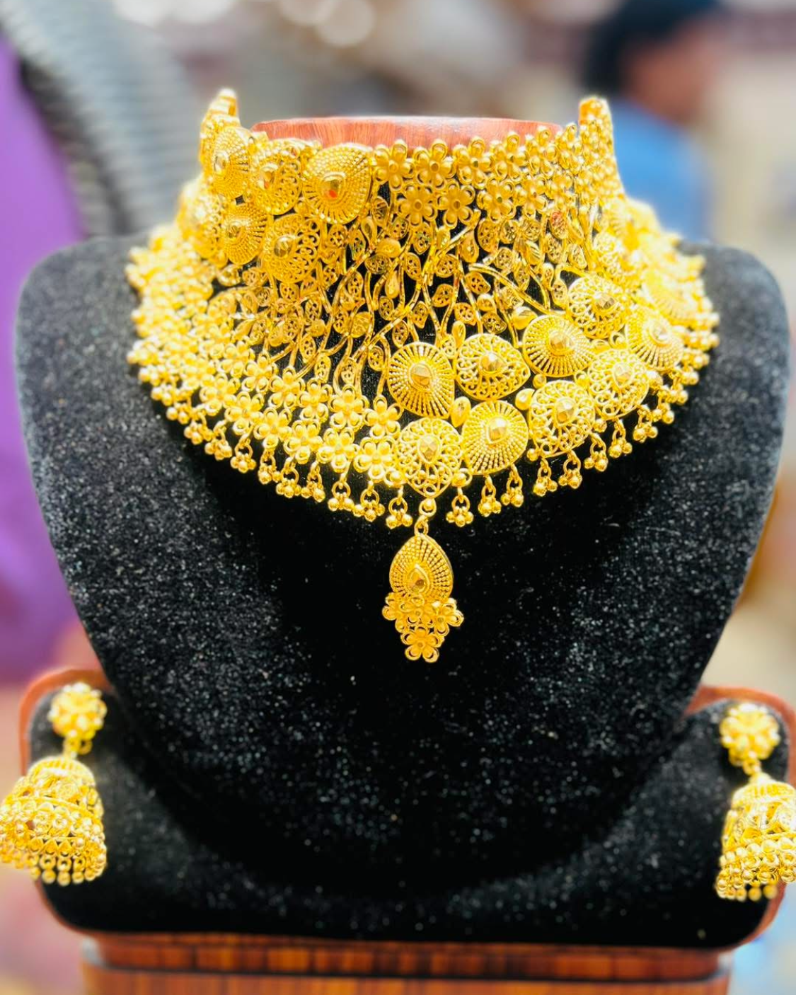 ✨ Royal Bridal Necklace – Make Your Look Extra Special Mirpur Jewelry City