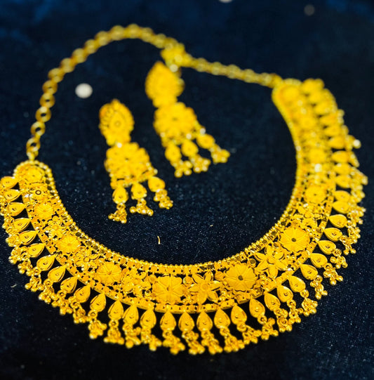 ✨ Royal Bridal Necklace – Make Your Look Extra Special Mirpur Jewelry City