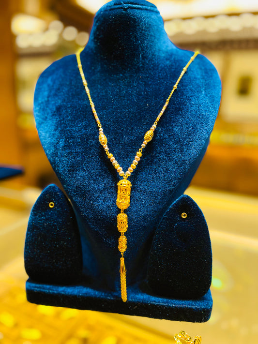 Gold Plated Interlocking Link Mop Chain for Women Mirpur Jewelry City