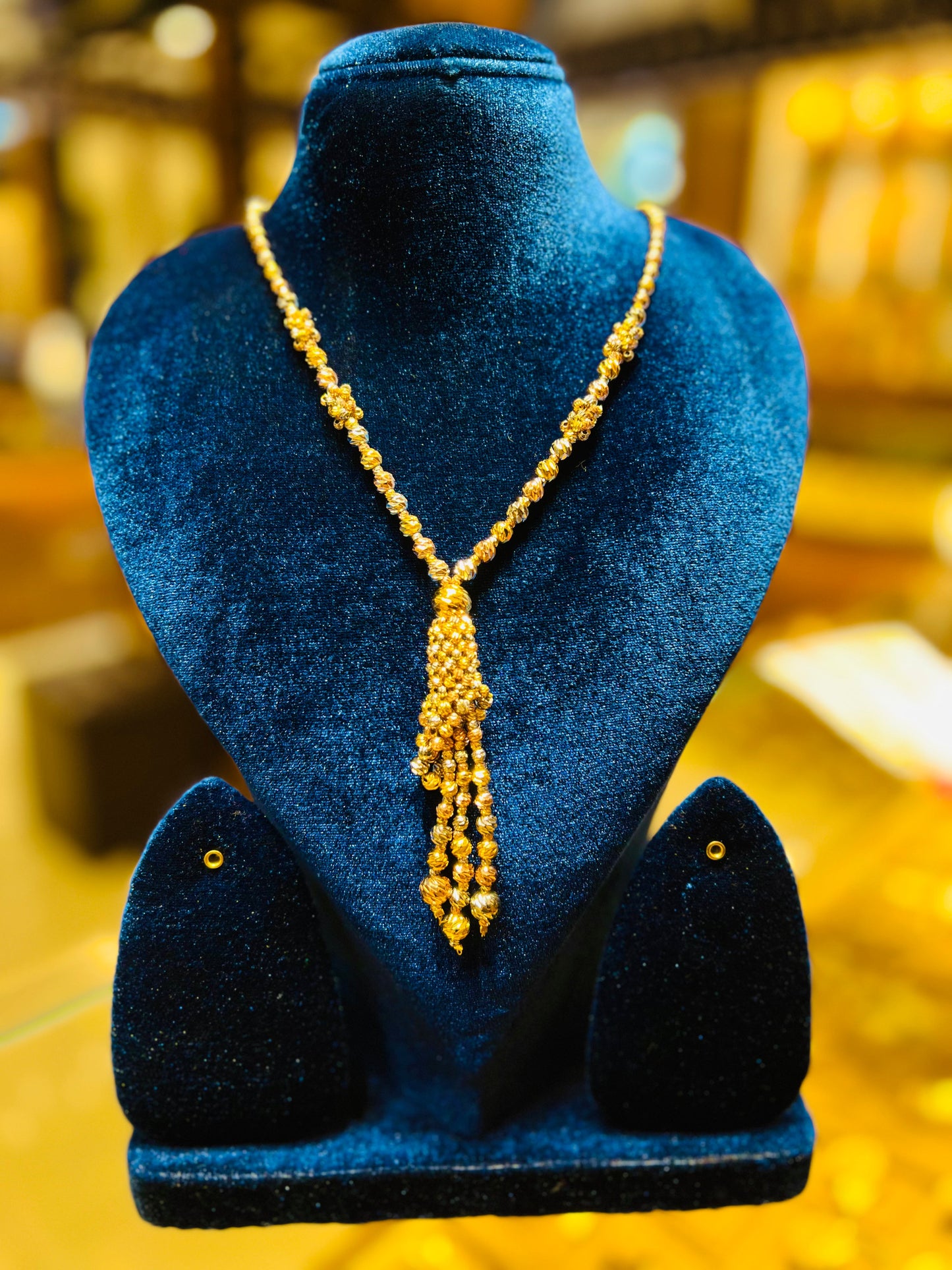 Gold Plated Fine Finished Traditional Mop Chain Mirpur Jewelry City