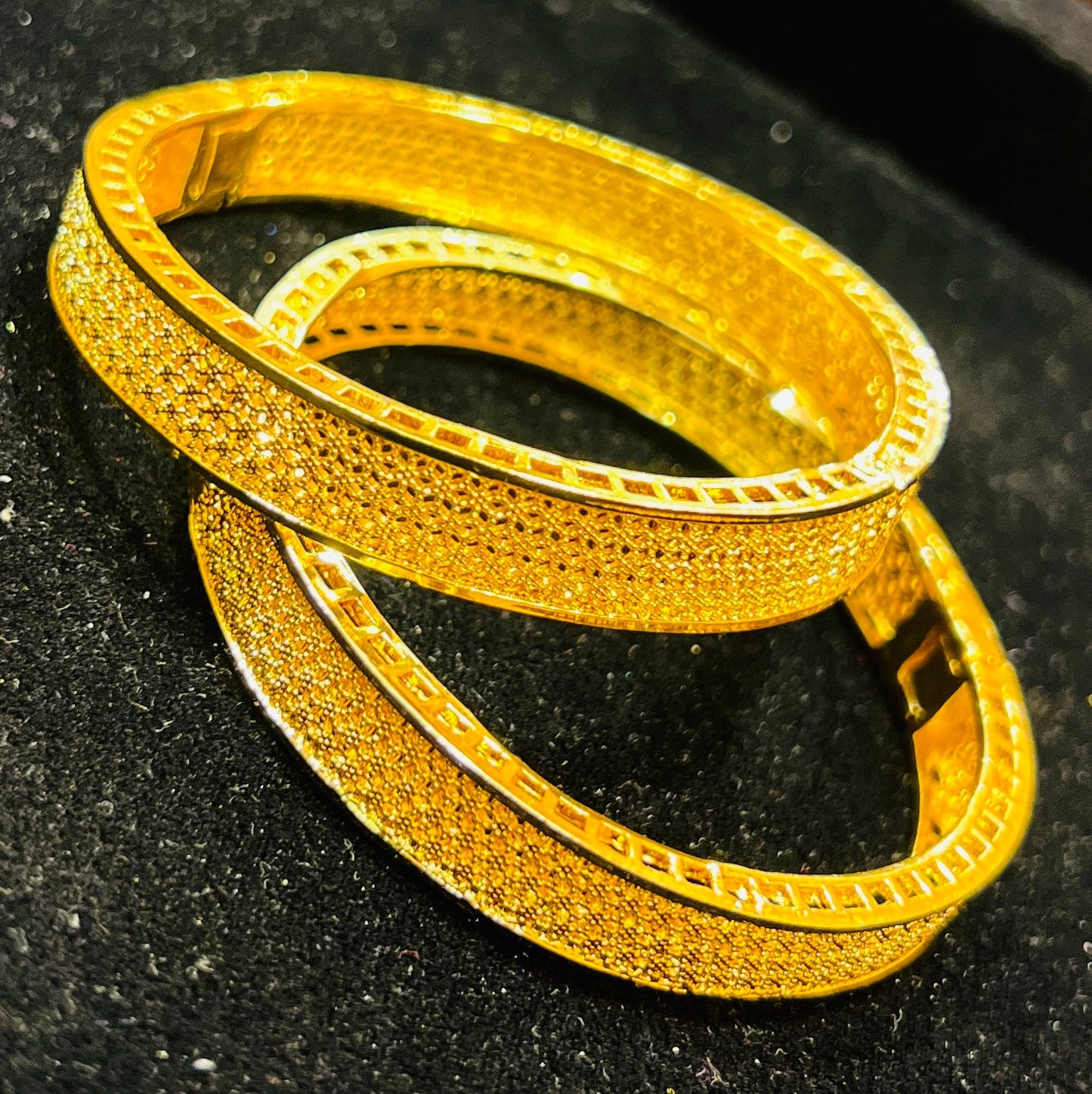 ✨ Bridal Lock Churi  – Traditional & Stylish Jewelry(1 Pair) Mirpur Jewelry City