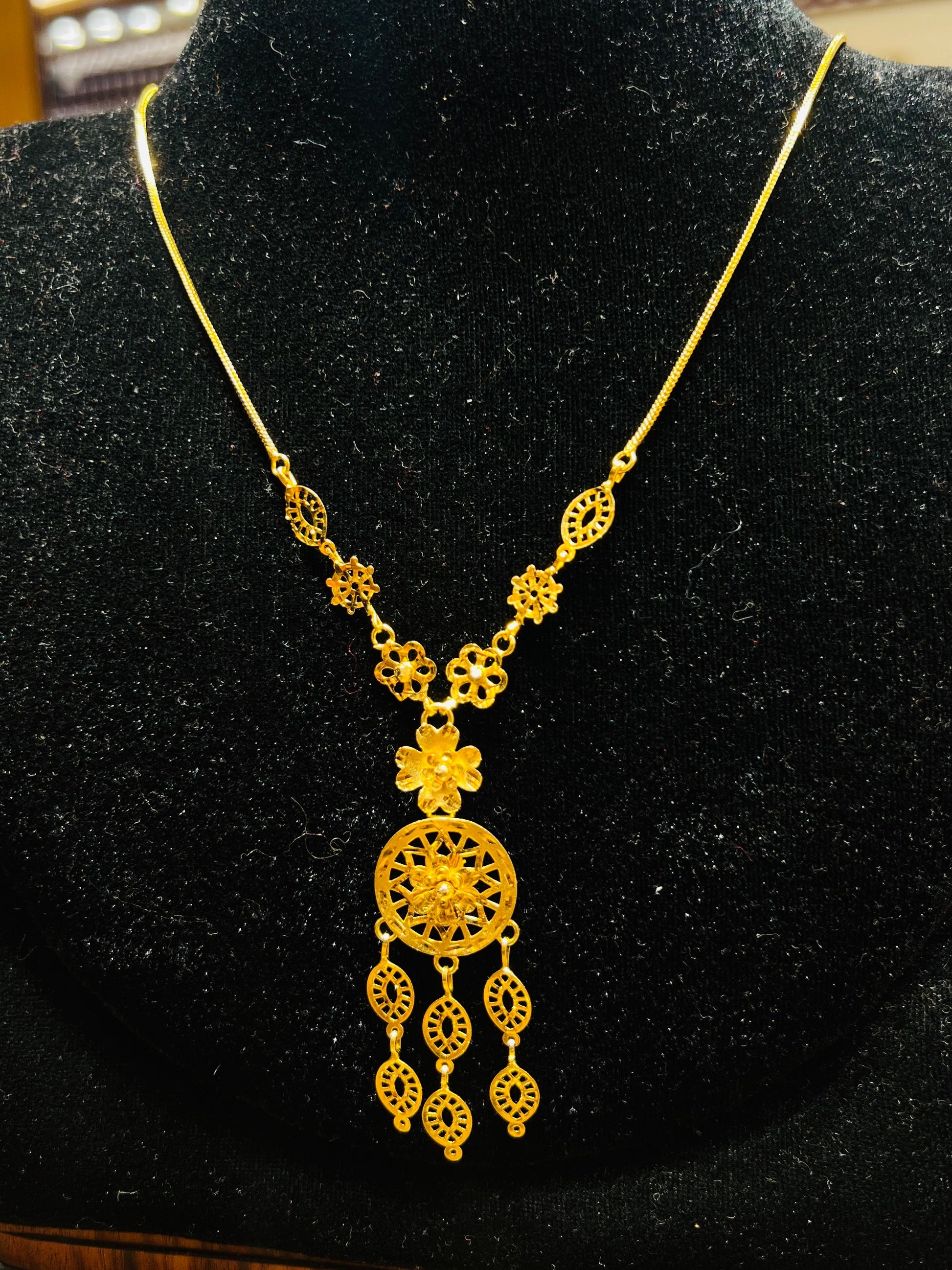 22K Gold Polish Mop Chain Mirpur Jewelry City
