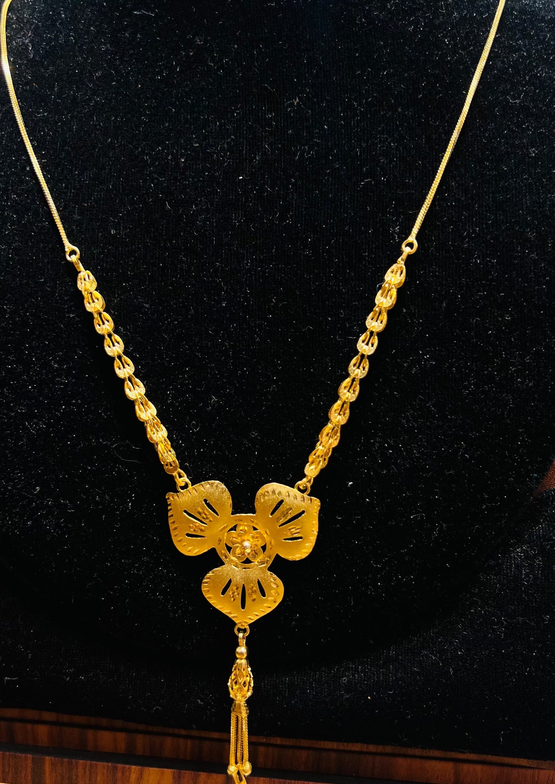 Shining Mop Chain – 22K Gold Polish, Stylish & Recolorable Mirpur Jewelry City