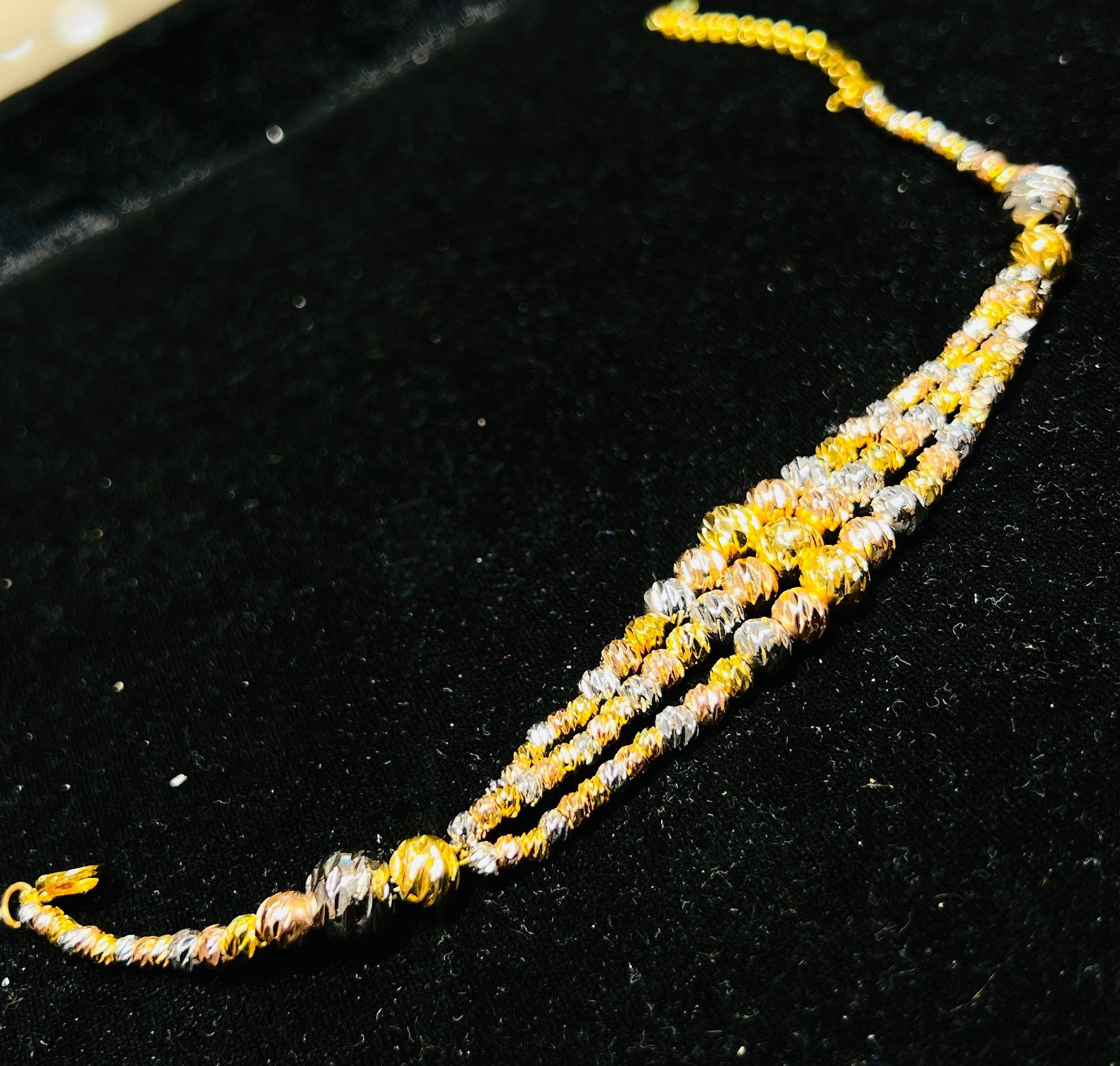 Elegant  Rodium Chain Braslet Mirpur Jewelry City