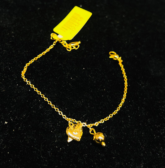 Golden Chain Bracelet Mirpur Jewelry City