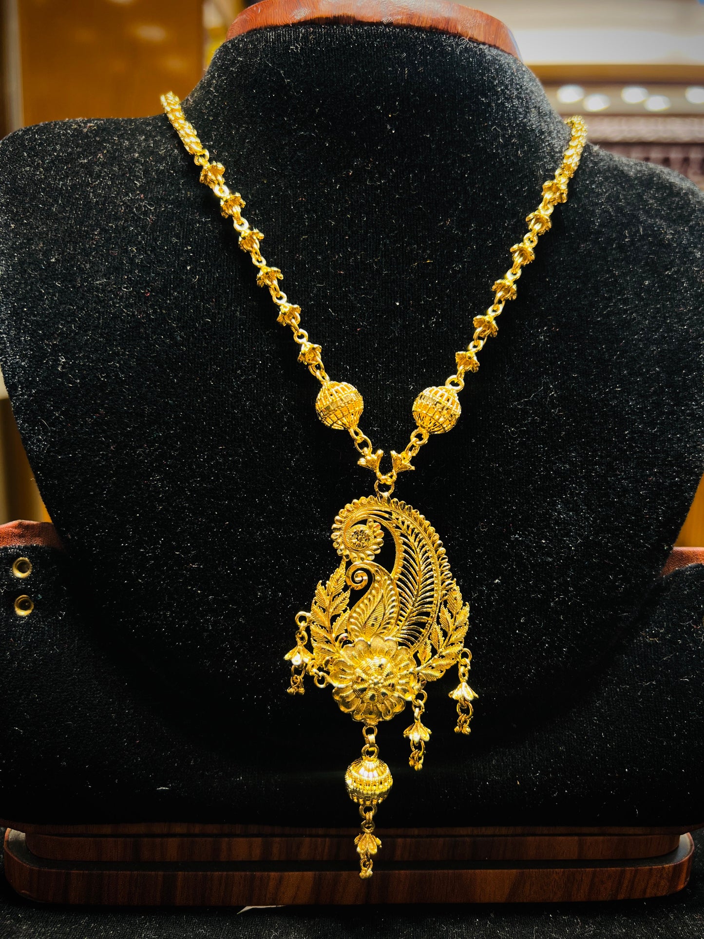 Premium Quality Gold Polish Mop Chain Mirpur Jewelry City