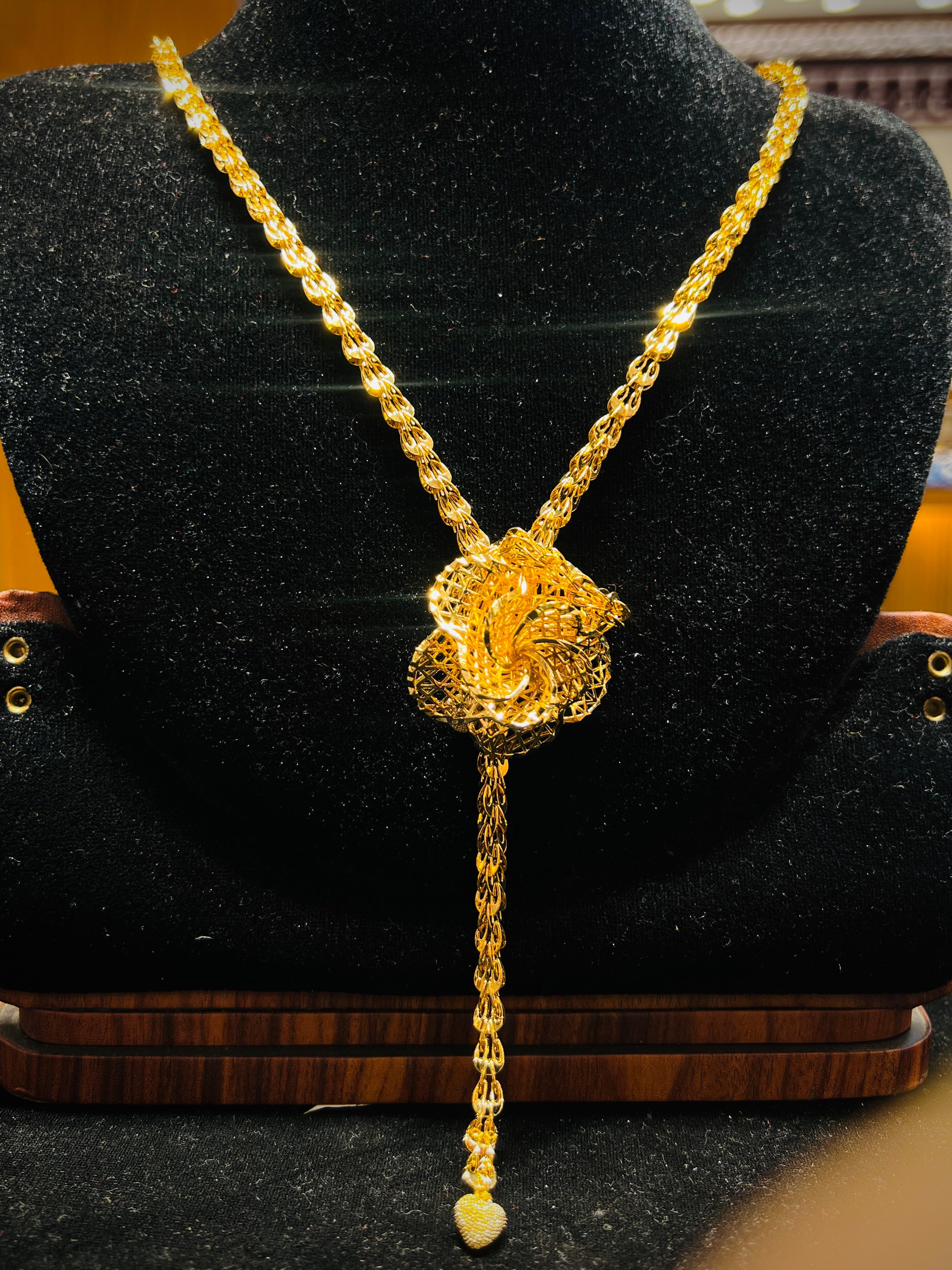 Premium Quality Gold Polish Mop Chain – Mirpur Jewelry City
