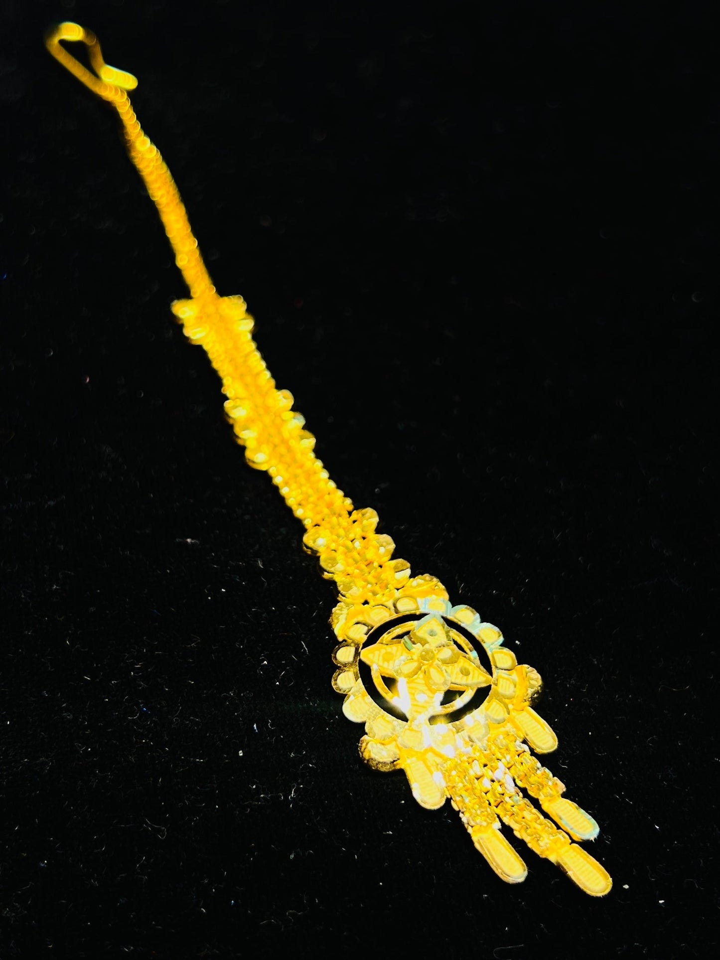 Premium Gold Polish Tikli for Festive Looks Mirpur Jewelry City