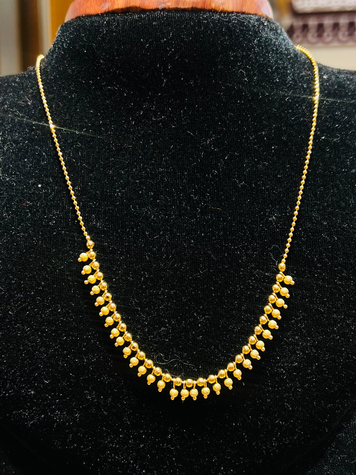 Lightweight 22K Gold Polish Chain Mirpur Jewelry City