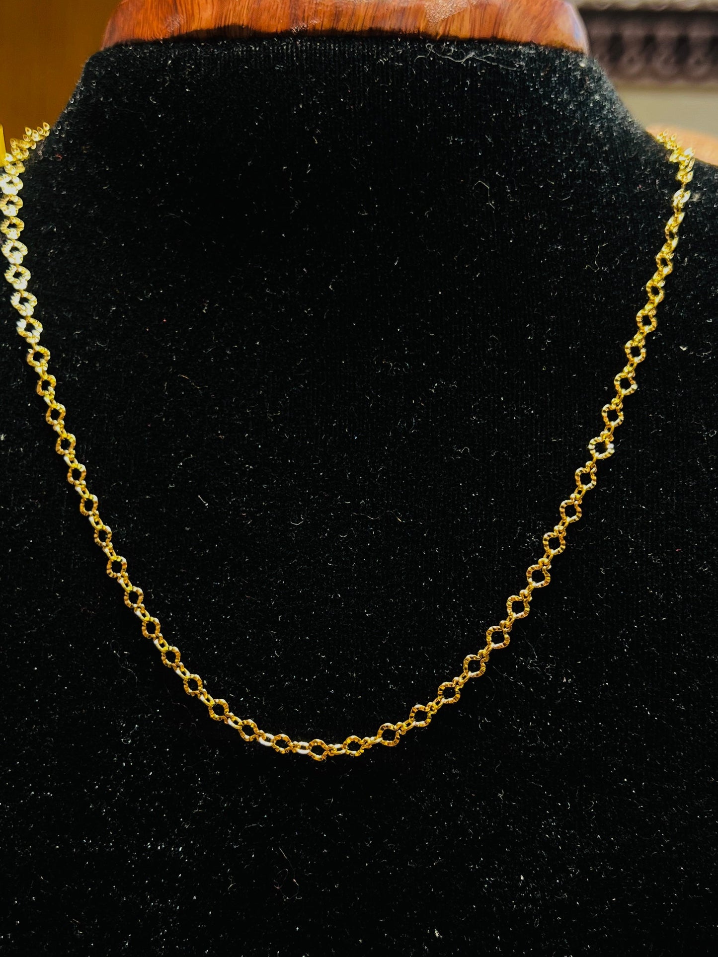 22k Gold Plate Prem Fash Chain Mirpur Jewelry City
