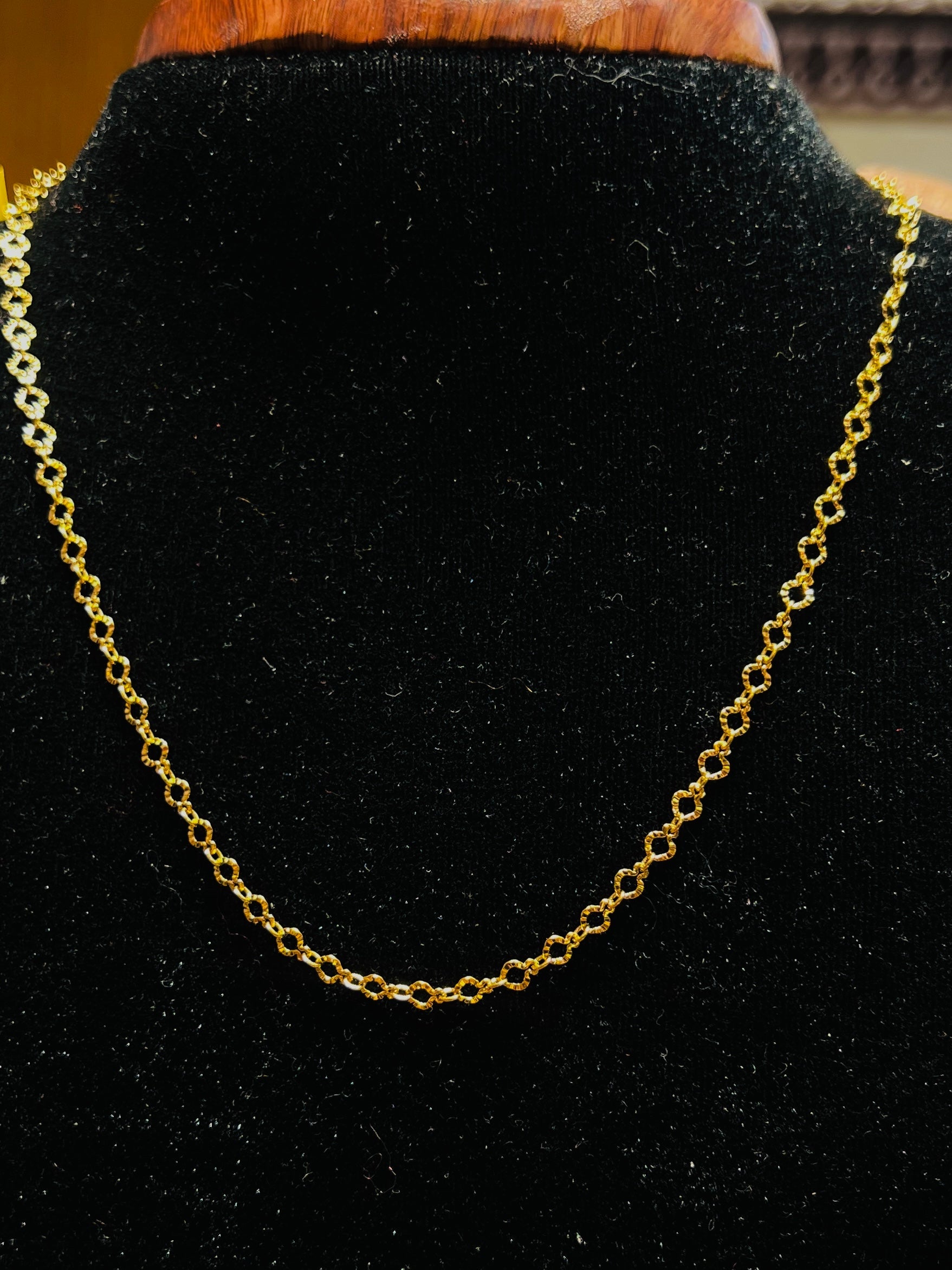 22k Gold Plate Prem Fash Chain Mirpur Jewelry City